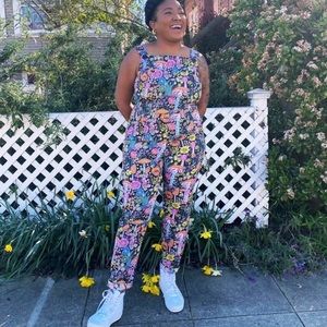 Nooworks magical mushroom overalls